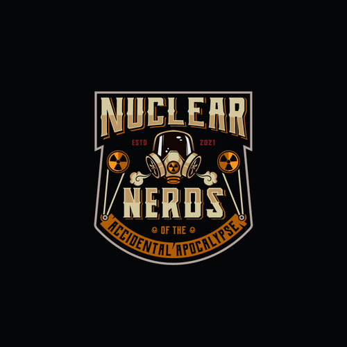 Nuclear Nerds-ontwerp door DEVILPEN