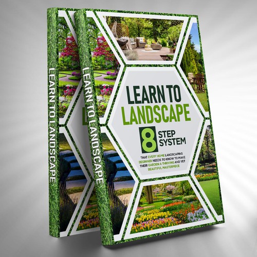 LOOKING FOR A UNIQUE AND BEAUTIFUL BOOK COVER DESIGN FOR A HOME LANDSCAPING BOOK Design by IDEA Logic✅✅✅✅