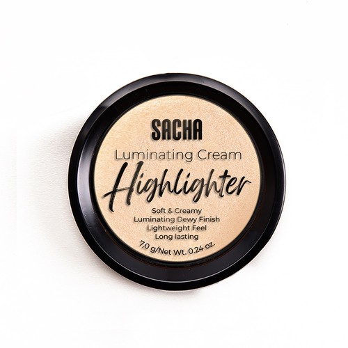 Sacha Luminating Cream Highlighter Design by Luzentti Design ⭐️