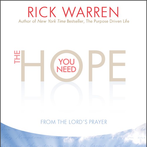 Design Rick Warren's New Book Cover Design by Jaroah