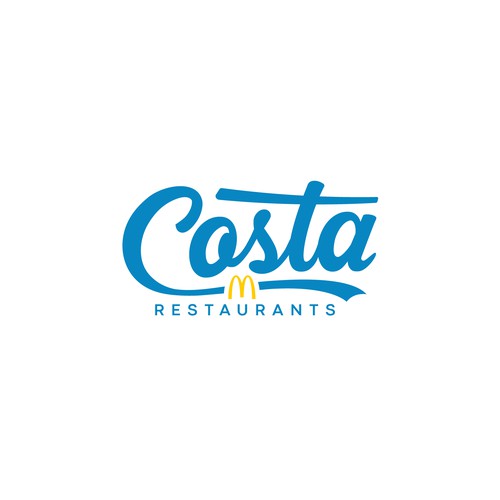 Logo for Costa Restaurants - McDonald's Design by rouf_art