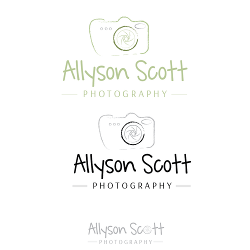 Allyson Scott Photography needs a new logo and business card Ontwerp door Hasna Creatives