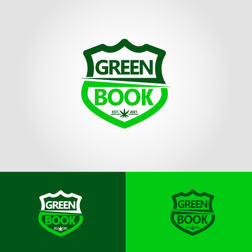 Green Book Design by DesignBelle ☑