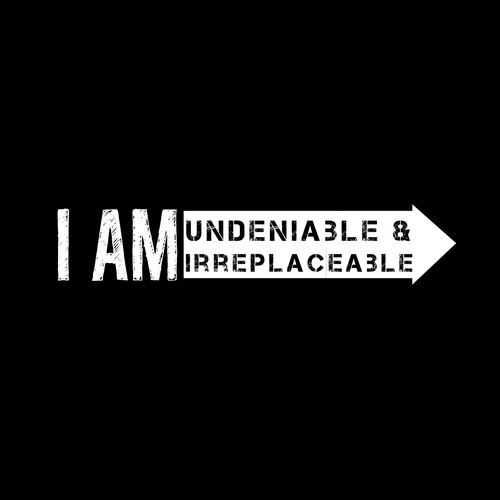 Undeniable & Irreplaceable T- shirt Logo Contest -(Minimalist) -This should be an easy one. Design by BenGraphics