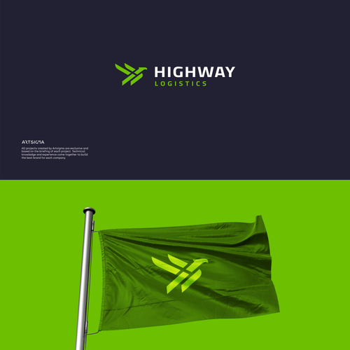 Logistics and Transport Company Logo Design by artsigma