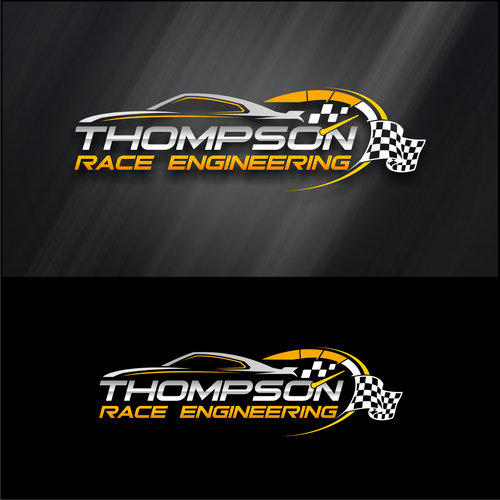 Creat a racecar logo for Thompson Race Engineering | Logo design contest