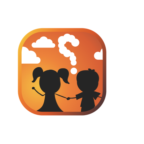 Create an visually stunning app icon to attract young kids (to a wholesome app!) Design by MAM2