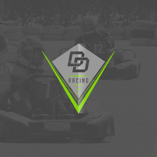 Create a unique logo for a professional go kart racing team, Logo design  contest