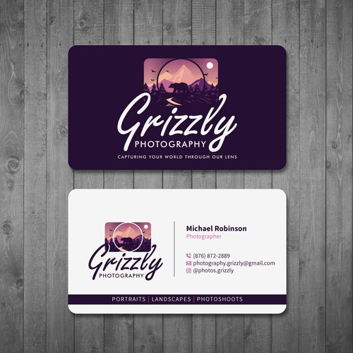 Unique business card design for Photography Business Design by Tcmenk