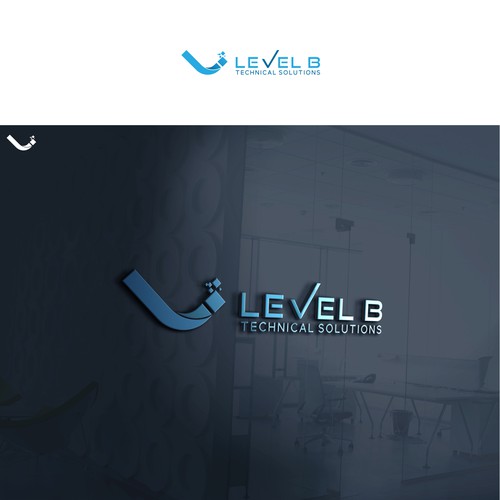 Create a clever logo for Level B, a Technology Solutions company. Design by RiyanDesigns