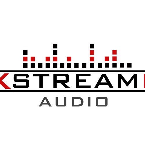 logo for Exstreamly Audio Design by Shubham247