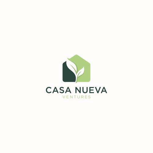 Real estate investing logo symbolizing growth Design by vecrow