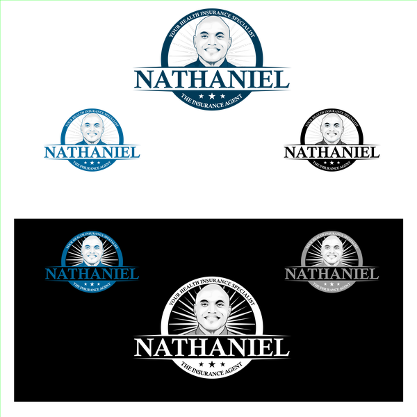 emblem logo style for health insurance agent