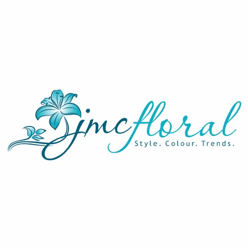 logo for JMC Floral   or  JMCT Floral Design by teamzstudio