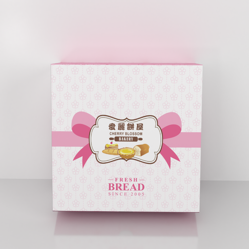 Bakery Box Design Diseño de Hermawae