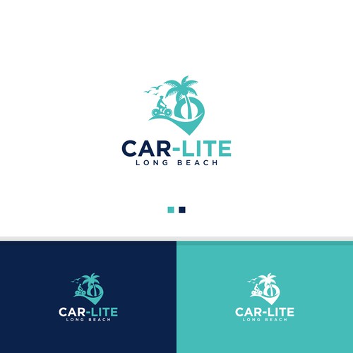 Logo for Car-Lite Long Beach (California -- USA) Design by StudioJack