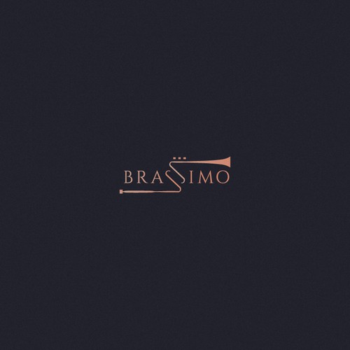 Brassimo | Logo for brass band Diseño de Artur Zherdetskii