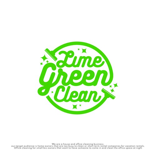 Lime Green Clean Logo and Branding Réalisé par Azka.Mr