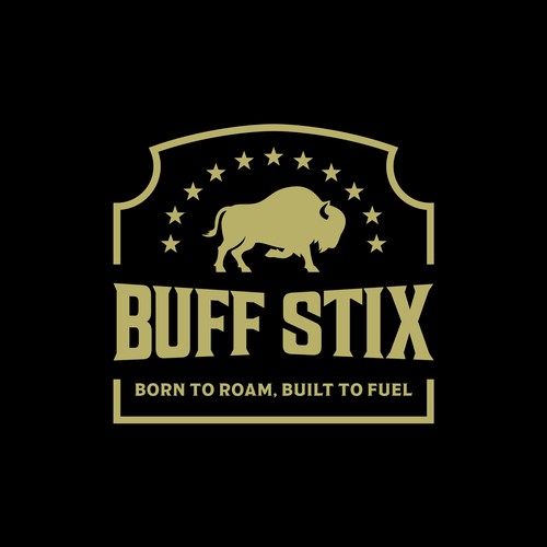 Buff Stix...Lean, Delicious, Buffalo Strong. Design by Brazuca Studio