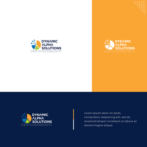 Design a logo to illustrate complexity simplified for a dynamic multi-dimensional financial firm Design von InstInct®