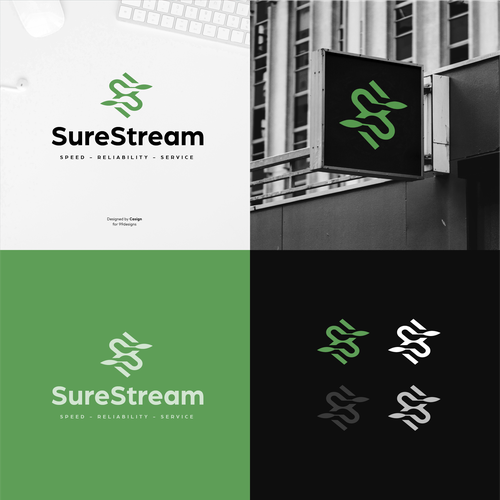 Design a logo for our new internet company! Design by casign