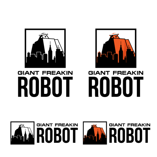 Design Minimalist, Classy Giant Robot Logo Wanted di taradata