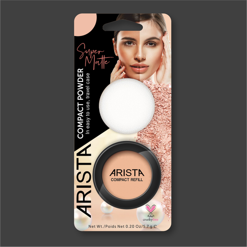 Arista Compact Powder Design by SBS GRAPHICS