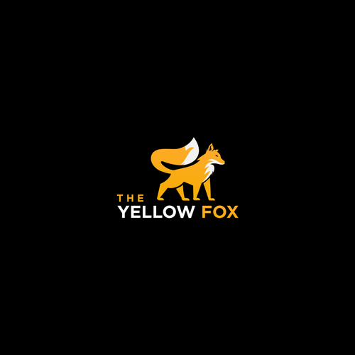 The Yellow Fox Design by PIXSIA™