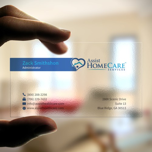 Business Card for Home Health Agency Design by AkGraphicsSolutions