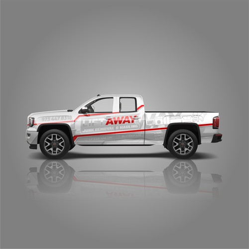 Cool Truck Wrap for Junk Removal Business Design by Bogi_Graphics