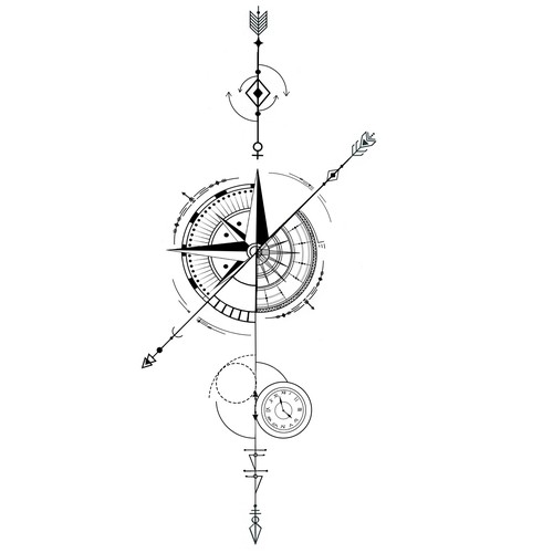 Compass Tattoo Drawing Designs Best Tattoo Ideas