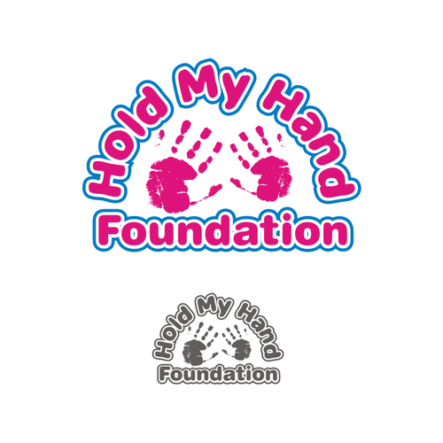 logo for Hold My Hand Foundation Ontwerp door CNJ-Art
