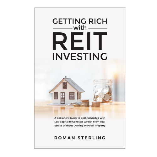 Eye catching e-book cover related to investing Design by Bovan