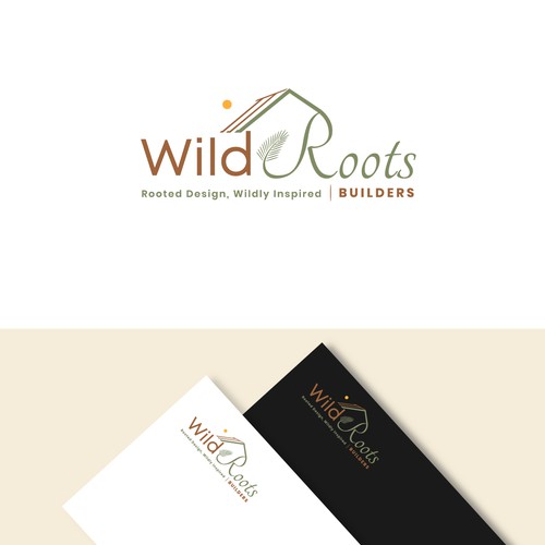 Logo for Wild Roots Builders – Eco-Friendly, Whimsical Outdoor Spaces Design by websmartusa