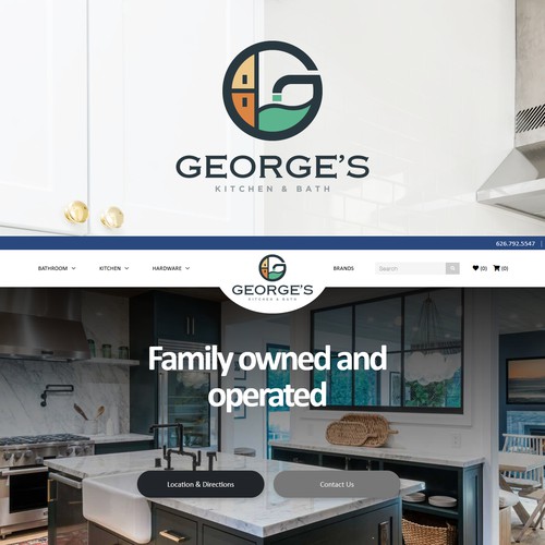 George's Kitchen & Bath Design by cs_branding