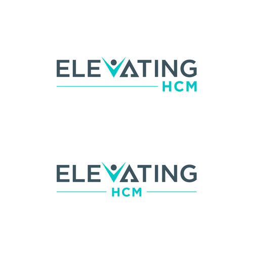 Diseño de Elevating HCM logo contest de m j ◥