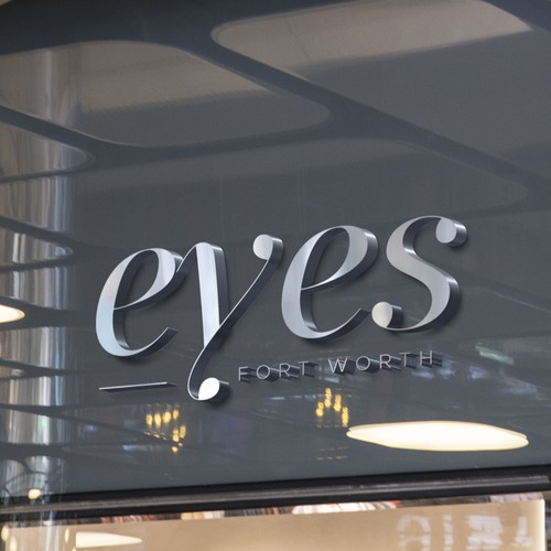 Design a Modern Eyewear Logo for a Distinctive Modern New Location Design by j23