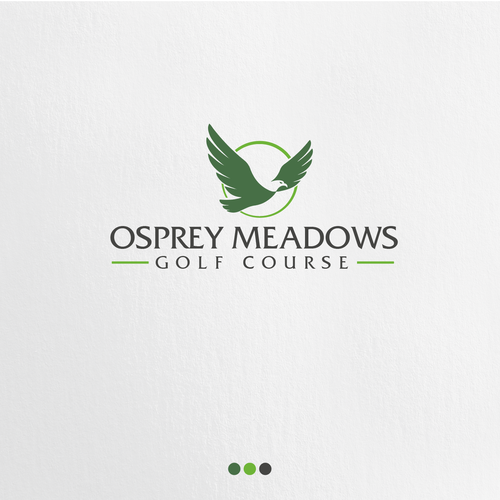 Golf Course Logo - Osprey Meadows Golf Course at Tamarack Design by Design Republik