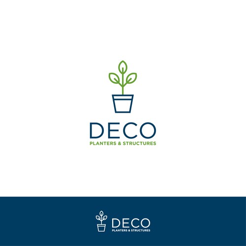 Deco Logo Design by KHAN GRAPHICS ™