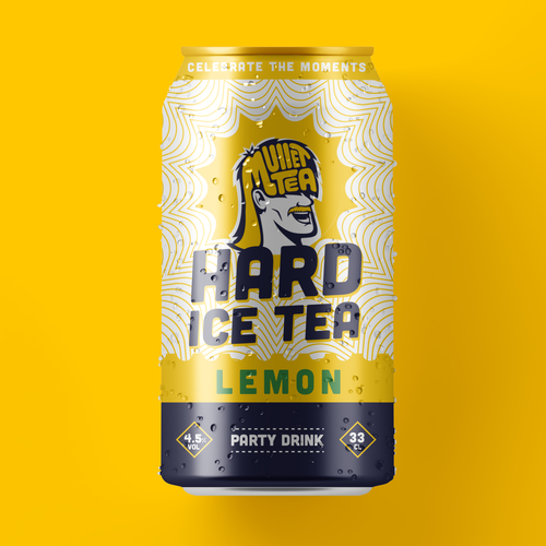 Hard Ice tea Can Design - Be Fun ! Design by DolphinArt