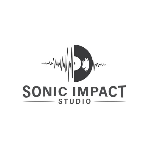 "Looking for a explosive logo that will make a Sonic Impact for a Recording Studio!" Design by Rafiul Islam Zion