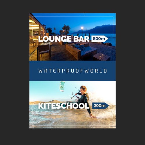 Cartelería propuesta en el concurso por magnificent 7&co