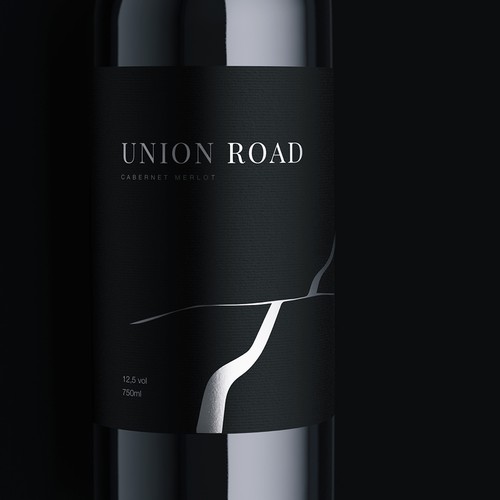 Wine label for new Australian Wine export brand. Design by Konstantine Oblakov