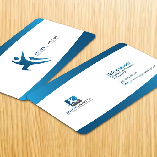 Business cards - occupational therapist Design by FiVE PiXEL™