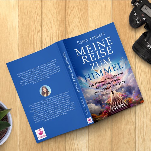 Cover for spiritual book My Journey to Heaven Design by M!ZTA