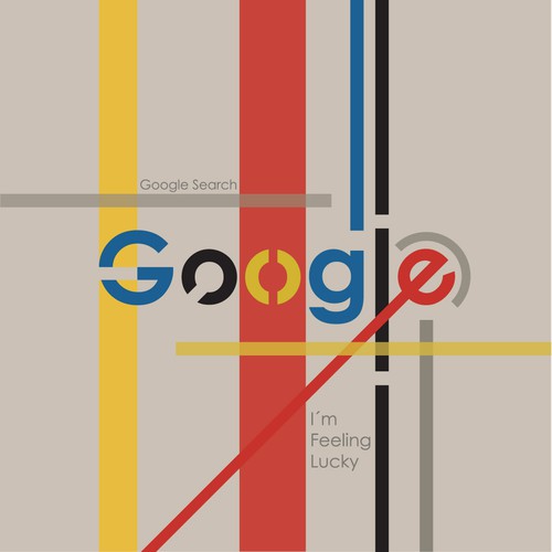 Community Contest | Reimagine a famous logo in Bauhaus style Design by JulioP. Design