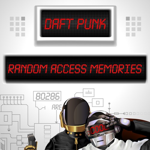 Arry Surrさんの99designs community contest: create a Daft Punk concert posterデザイン