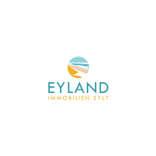 Create a real estate seller logo for Sylt which combines luxury, beach-surf-life, freedom and nature-ontwerp door Novo_ime