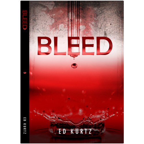 Simple, Crisp, Bloody - Horror Book Cover Design by Ace Silva