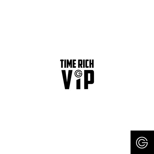 コンペ「Time Rich VIP Logo」のデザイン by Emmanualさん 
